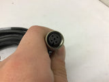 Banner Quick Disconnect Cable, 4-Pin Straight Connector, 15ft, Nickel-plated
