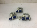 Peerless 8058503 1/2" Peer-Lift Alloy Screw Pin Anchor Shackle