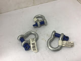 Peerless 8058503 1/2" Peer-Lift Alloy Screw Pin Anchor Shackle