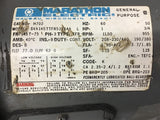 Marathon SVA145TTFR5376AA 1 HP AC Motor 208-230/460 V 1150 Rpm 6P 145T Fr