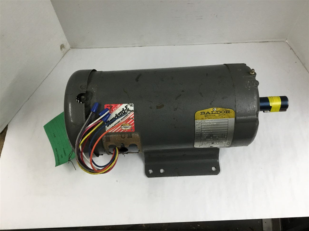 Baldor M3611T Motor 3HP 1750 RPM 182T Frame 230/460V TEFC