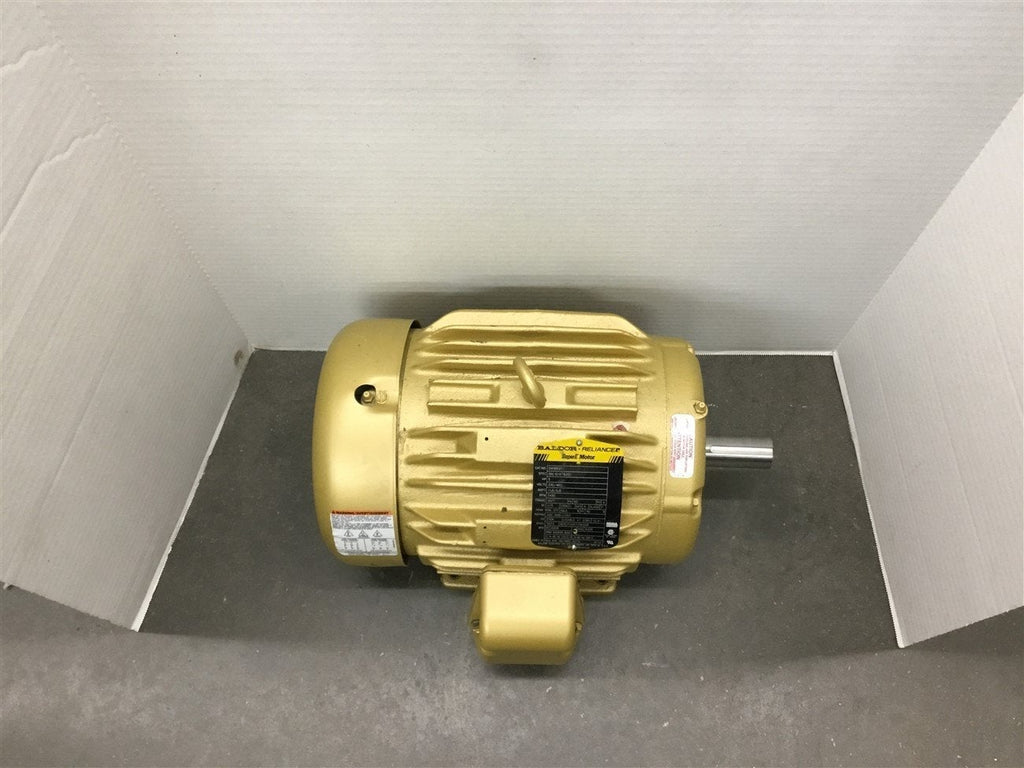 Baldor EM3663T Motor 5HP 3480 RPM 184T Frame 230/460V TEFC Enclosure
