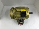 Baldor EM3586T Motor 2HP 3490 RPM 145T Frame 230/460V TEFC Enclosure