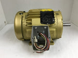 Baldor EM3586T Motor 2HP 3490 RPM 145T Frame 230/460V TEFC Enclosure