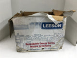 Leeson C6T17FK5G Motor 3/4HP 1725 RPM 56C Frame 208-230/460V TEFC Enclosure