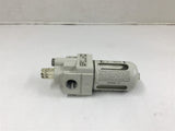 SMC Pneumatic Regulator AL20-N02-CZ-A 150 PSI