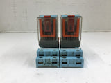 Releco MR-C C2-A20 Relay 10 Amp 120 volts Lot of 2