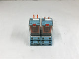 Releco MR-C C2-A20 Relay 10 Amp 120 volts Lot of 2