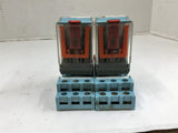 Releco C3-A30 AC Relay 120 Volts Lot of 2