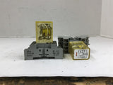 Idec RY2LS-U 3 amp Relay 120 volt coil Lot of 2