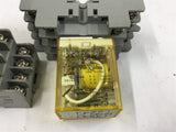 Idec RY2LS-U 3 amp Relay 120 volt coil Lot of 2