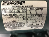 Reliance 1 HP AC Motor 115/220 volts 1800 Rpm 4p 3 Phase 56C Frame