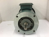 Reliance 1 HP AC Motor 115/220 volts 1800 Rpm 4p 3 Phase 56C Frame