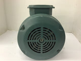 Reliance 1 HP AC Motor 115/220 volts 1800 Rpm 4p 3 Phase 56C Frame