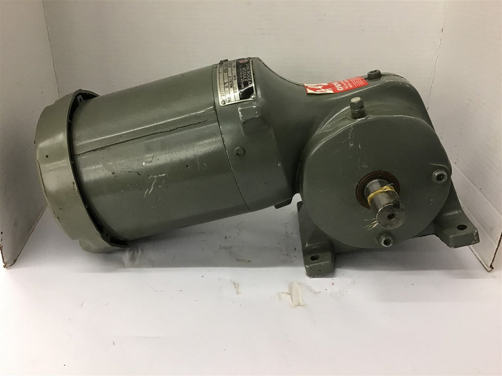 US Electric P63CLS-2776 1/2 HP AC Gear Motor 230/460 V 1800 Rpm 39:1 Ratio