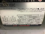 US Electric P63CLS-2776 1/2 HP AC Gear Motor 230/460 V 1800 Rpm 39:1 Ratio