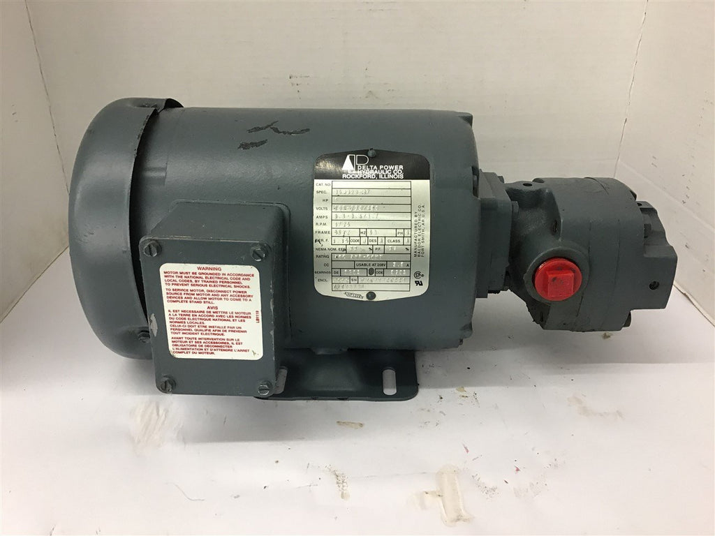 Baldor 35J323-87 1 HP AC Motor 208-230/460 V 1800 Rpm 56YZ frame