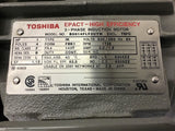 Toshiba B0014FLF2UYW 1 HP AC Motor 230/460 volt 1800 Rpm 4P 143T Frame