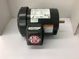 US Motor F046 1/2 HP AC Motor 208-230/460 Volts 1800 Rpm 4P 56C Frame