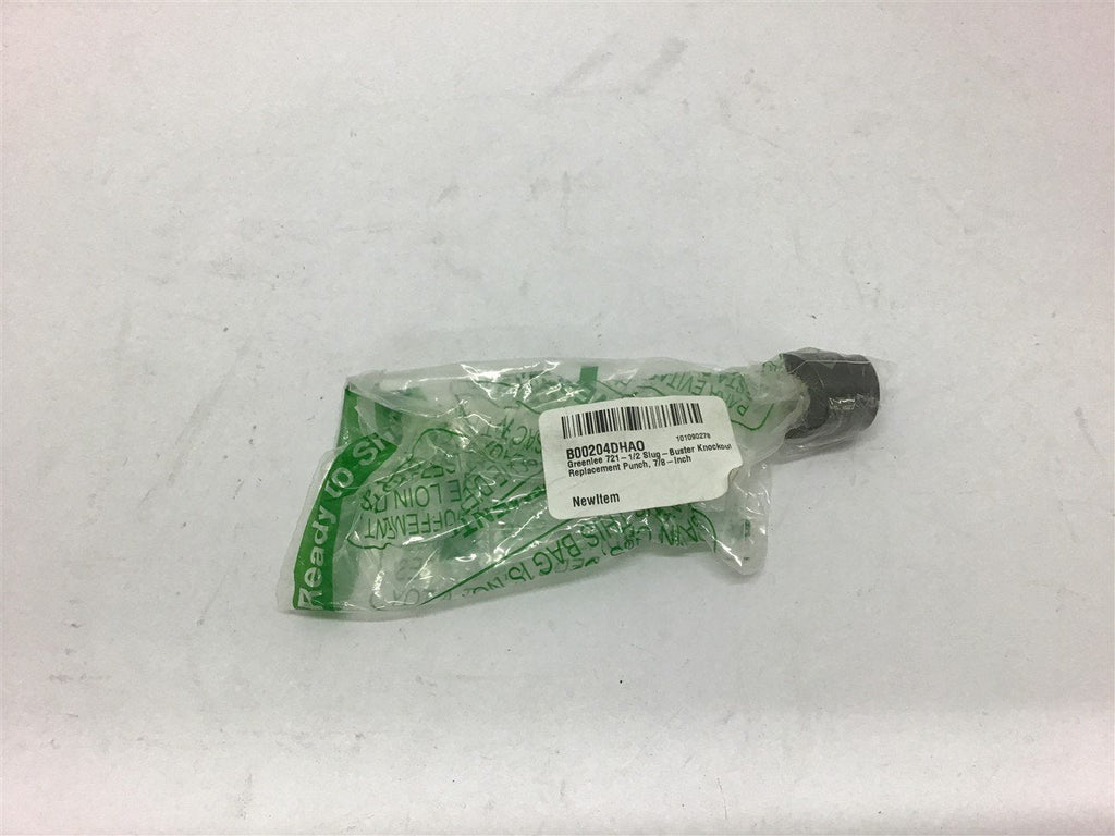 Greenlee 721, 1/2" Slug, Buster Knockout Replacement Punch, 7/8"