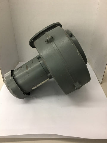 GE 5K35MN48C 1/2 HP AC Motor 208-230/460 volts 1800 Rpm 4P 56C w/ Blower