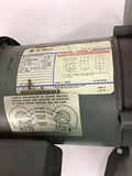 GE 5K35MN48C 1/2 HP AC Motor 208-230/460 volts 1800 Rpm 4P 56C w/ Blower
