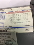 GE 5K35MN48C 1/2 HP AC Motor 208-230/460 volts 1800 Rpm 4P 56C w/ Blower
