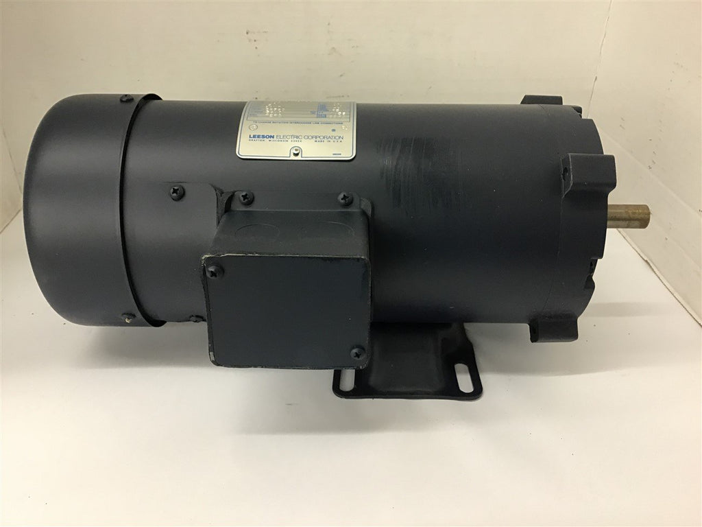 Leeson 108023.00 1 HP DC Motor 180 Volts 1750 rpm 56C Frame