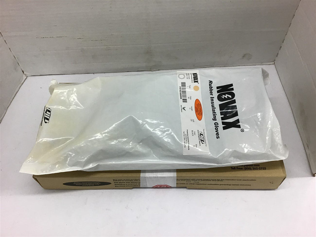 Novax Lineman Gloves Black Size 9