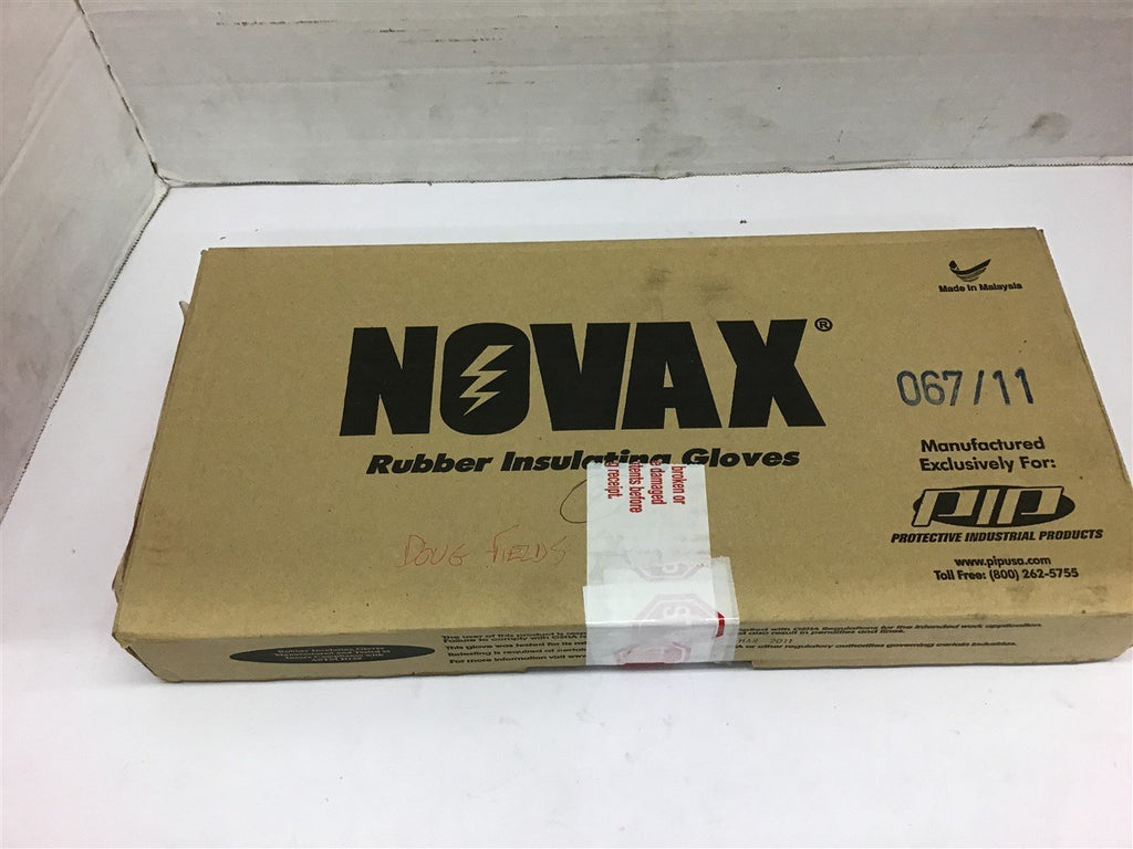 Novax Lineman Gloves Black Size 9