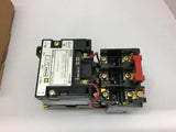 Square D 8536SCO3V02S AC Magnetic NEMA Size 1 Starter 120V Coil