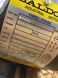 Baldor M3452 1/6 HP AC Motor 1140 Rpm 208-230/460 Volts 48 Frame