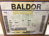 Baldor 25E085W103G1 .1 HP AC Gear Motor Single phase 115 Volts 11:1 Ratio