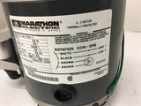Marathon 048A11T94 1/6 HP AC Motor 115 Volts 1100 Rpm Single Phase 48 Frame