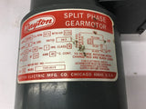 Dayton 2Z818A Ac Gear Motor 24:1 Ratio 115 Volts 67.5 Rpm