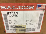 Baldor M3542 3/4 HP AC Motor 208-230/460 Volts 1800 Rpm 56 Frame