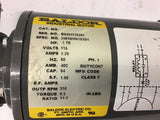 Baldor 25E085W103G1 .1 HP AC Gear Motor 115 Volts single Phase 310 Rpm 11:1