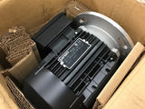 Lafert ST80S4 1 Hp AC Motor 208-230/460 Volts 1690 Rpm 80 Frame