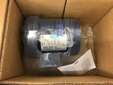 Leeson C6T34FK1F AC Motor, 1 HP, 3450 RPM, 208-230/460 VAC, 3 Phase, 56C Frame