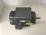 Baldor L3507 AC Motor 3/4 HP 1725 RPM 4 Pole 115/230 VAC 56 Frame Single Phase