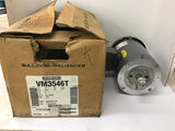 Baldor VM3546T AC Motor 1 HP 1750 RPM 4 Poles 208-230/460 VAC 143TCD Frame 3 Ph