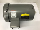 Baldor VM3546T AC Motor 1 HP 1750 RPM 4 Poles 208-230/460 VAC 143TCD Frame 3 Ph