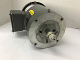 Baldor VM3546T AC Motor 1 HP 1750 RPM 4 Poles 208-230/460 VAC 143TCD Frame 3 Ph