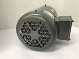 Baldor VM3546T AC Motor 1 HP 1750 RPM 4 Poles 208-230/460 VAC 143TCD Frame 3 Ph