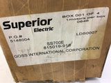 Superior Electric SLO-SYN SS700E AC Motor 60/72 RPM 120VAC Single Phase