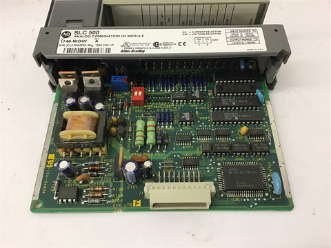 Allen-Bradley 1746-NIO4V Analog Combination I/O module
