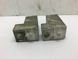 GE 3/0- 500komll CU-AL TCAL81 Circuit Breaker Lot of 2