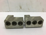 GE 3/0- 500komll CU-AL TCAL81 Circuit Breaker Lot of 2
