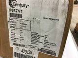 Century H667V1 1 HP AC Motor 200-230/460 volts 1200 Rpm 56Y Frame