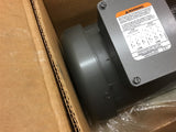 Baldor JM3550 1 1/2 HP AC Motor 230/460 Volts 3600 rpm 2P 56J Frame